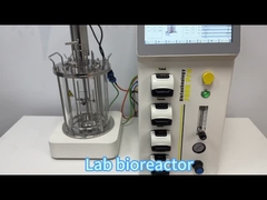 5l Animal Cell Culture Bioreactor Autoclavable Glass Bioreactor Microbial Fermenter