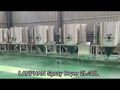 Lab chemical Pharmaceutical Spray Drying Machine 5L Milk Coffee Drying Powder Equipment