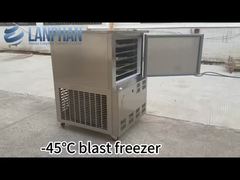 -45℃ 130L Commercial Food Blast Chiller Machine Sale Instant Fish/Chicken Fast/Quick/Blast Freezer
