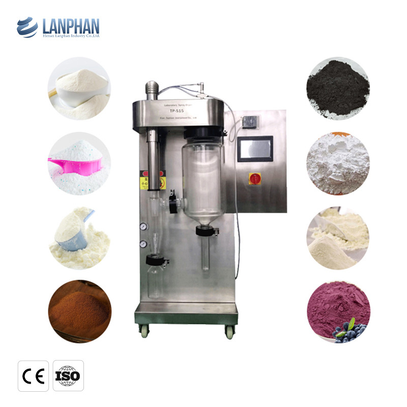 Chemical Laboratory Small Centrifugal Spray Dryer For Dry Milk Powder Herbs Fruit Juice