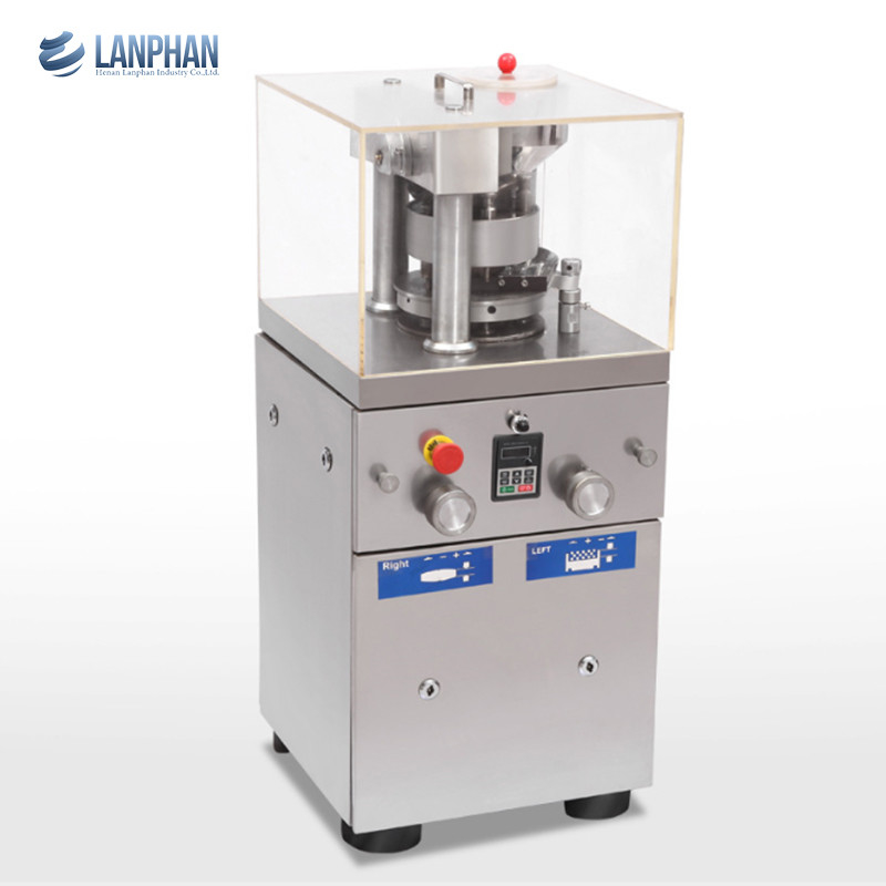 Herbal Pill Desktop Tablet Press Machine 12mm Full Automatic Multi Punch Rotary 1.5KW