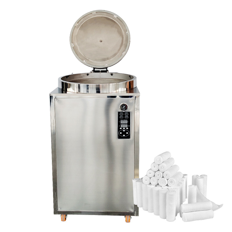 High Pressure Sterilization Equipment Retort Autoclave Vertical Type 200 Liter