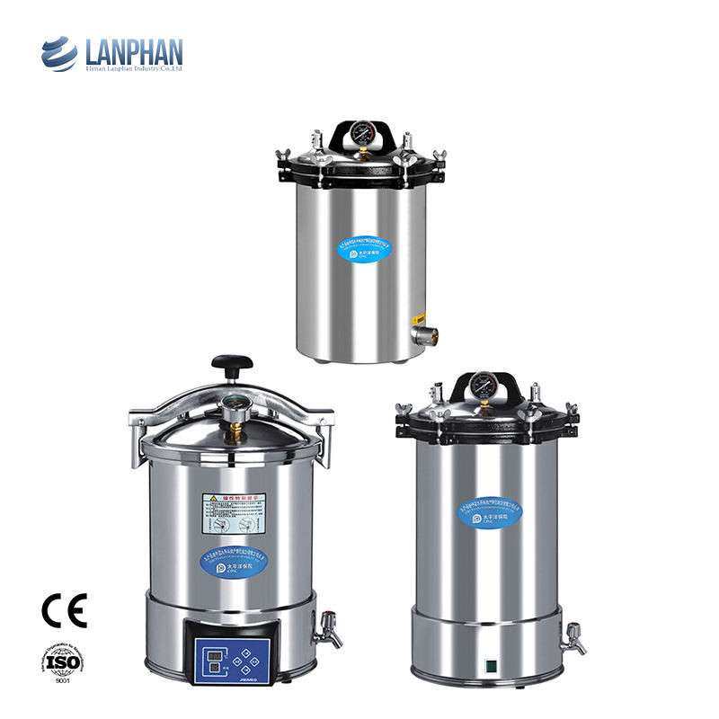Digital Display Steam Pressurized Sterilizer Autoclave Retort 24 L For Canned Food
