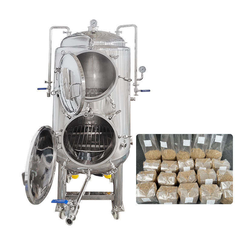 220V Single Phase Vertical Autoclave Steam Sterilizer with 330L Capacity and 15PSI Working Pressure