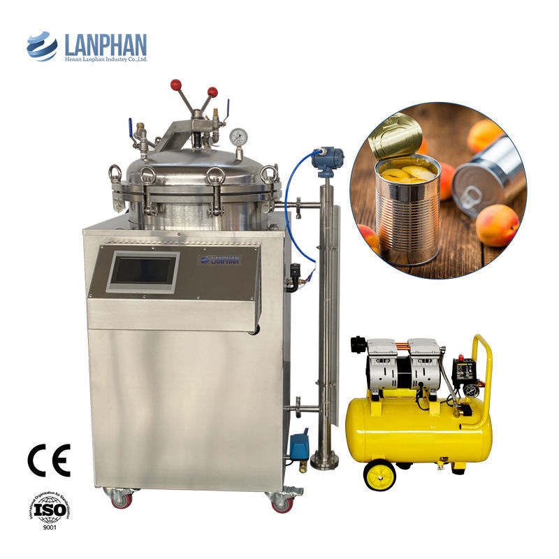 Industrial 100L Capacity Autoclave Sterilizer with Steam & Water Bath for High Pressure Sterilization