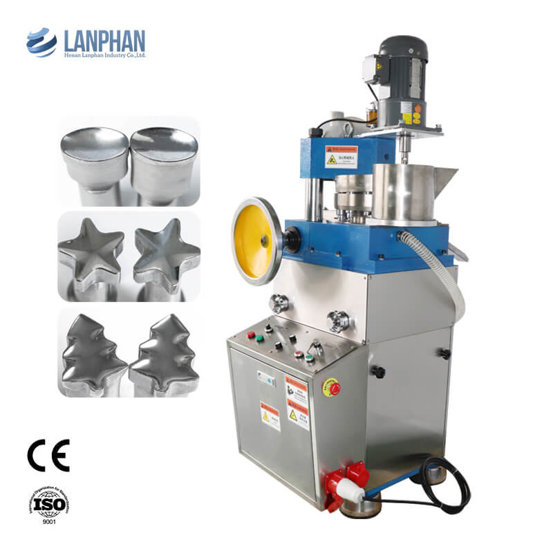 Automatic Stainless Steel Rotary Tablet Press 11e 17e 80kn Cartoon Candy Cake Decoration
