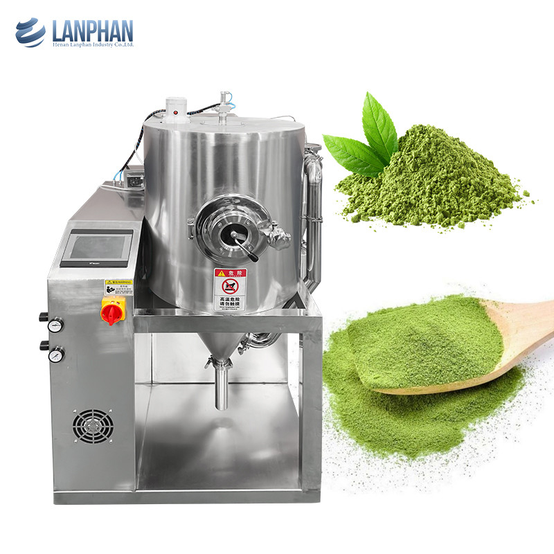 Tomato Milk Powder Centrifugal Spray Dryer  3000ml/H Twin Fluid Stainless Steel Mini Spray Dryer Nozzle