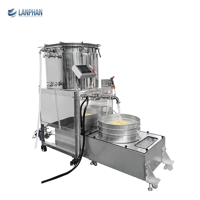 75 Gallon Trichome Extractor Machine Bubble Hash Ice Water Trichome Separator Solventless Extractor