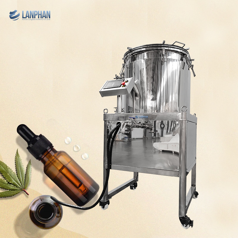 75 Gallon Trichome Extractor Machine Bubble Hash Ice Water Trichome Separator Solventless Extractor