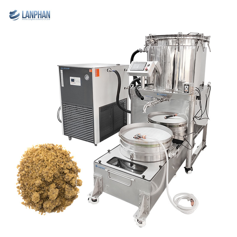 75 Gallon Trichome Extractor Machine Bubble Hash Ice Water Trichome Separator Solventless Extractor