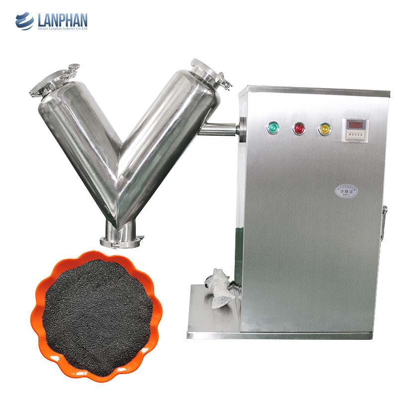 2l-300l Industrial Powder Blenders Single Double Arm V Type Mixer Dry Powder Particle Mixer