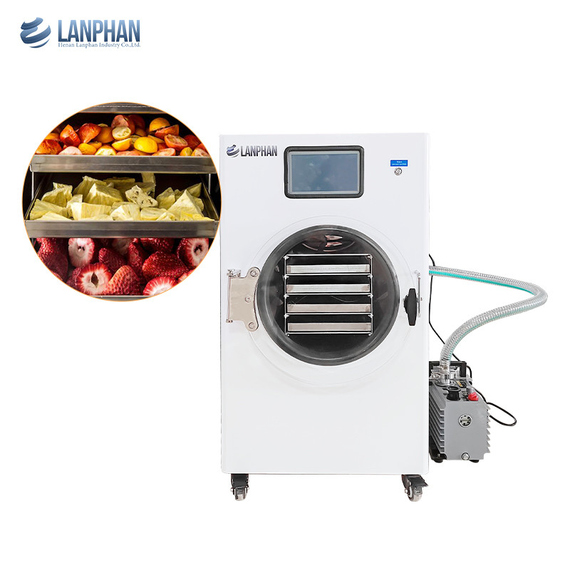 Food Liquid Flower Vacuum Freeze Drying Equipment Small Freeze Dryer For Home Use