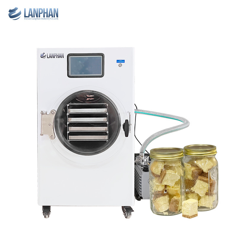 Food Liquid Flower Vacuum Freeze Drying Equipment Small Freeze Dryer For Home Use