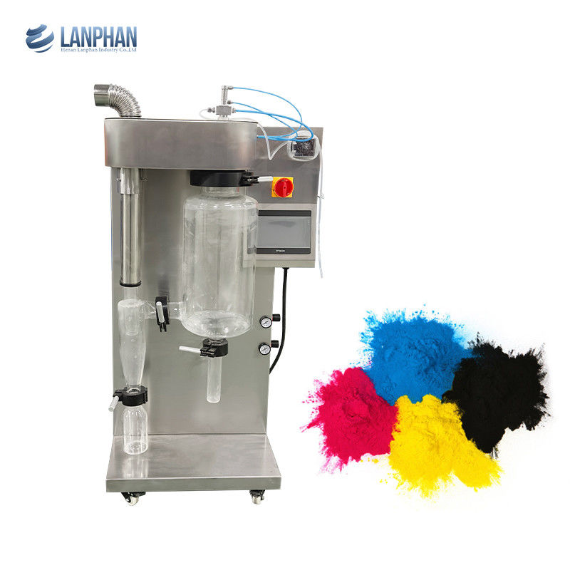 Stainless Steel Spray Dryer Machine with 2L/H Evaporation and Electric Heating for Milk Powder and Juice