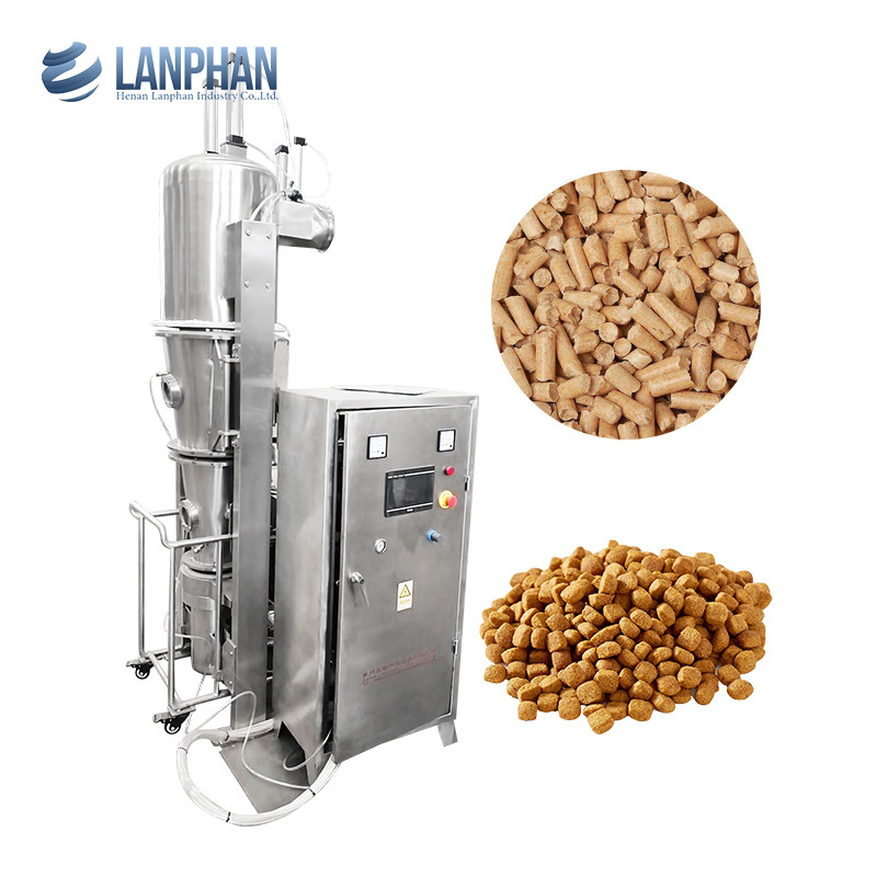 Fluid Bed Granulator Boiling Fluidized Fluid Bed Dry Granulating For Pharmaceutical Powder