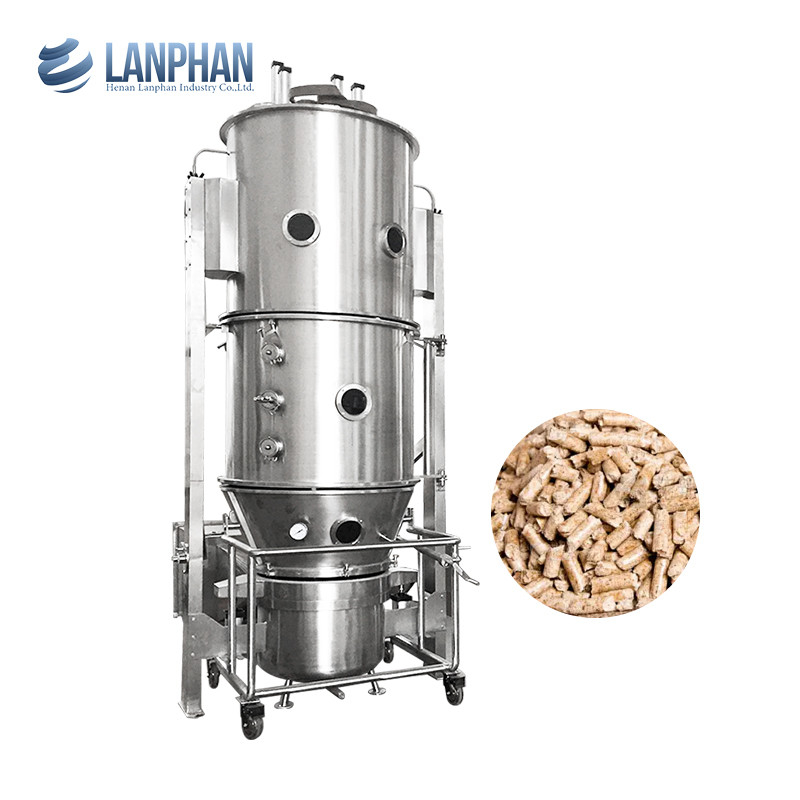 Fluid Bed Granulator Boiling Fluidized Fluid Bed Dry Granulating For Pharmaceutical Powder