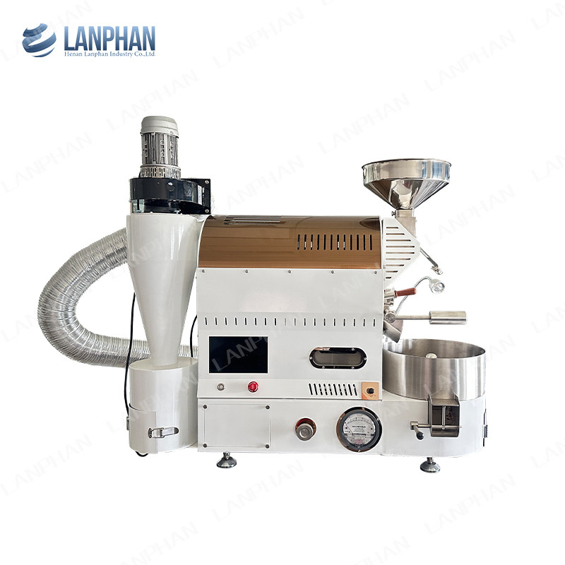 Home Gas Electric Drum Roaster Auto Roasting Machine Small Electric Home Coffee Bean Roaster