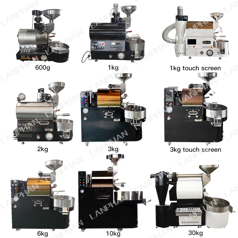 1kg Table Top Mini Coffee Roaster Nuts Bean Roasting Machine Coffee Bean Roasting Machine