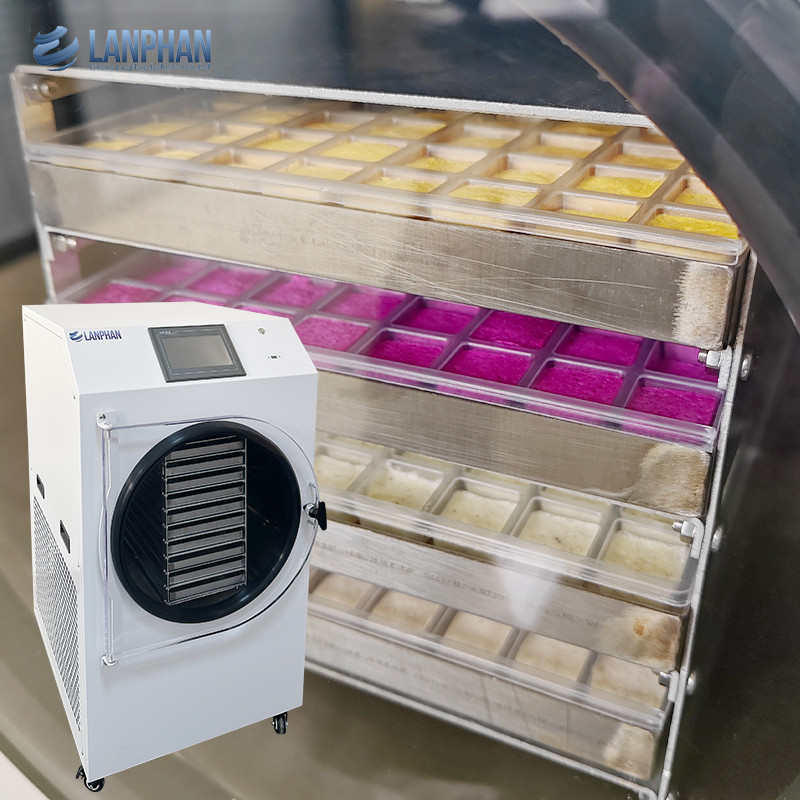 12-14kg/Batch Yogurt Fruit Smoothie Freeze Dryer Liquids Freeze Drying At Home Equipment