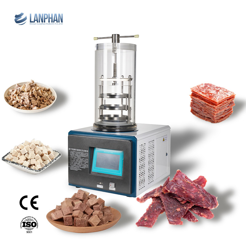 0.1㎡ Benchtop Freeze Dryer  Lab Freeze Dryer For Biologically Active Substance Drying