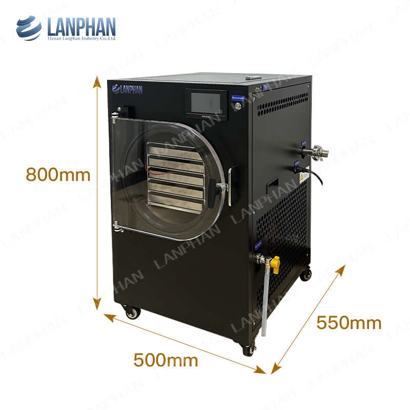 HFD-5 4-6KG / Batch Small Freeze Dryer Machine Home Mini Vacuum Freeze Drying Machine