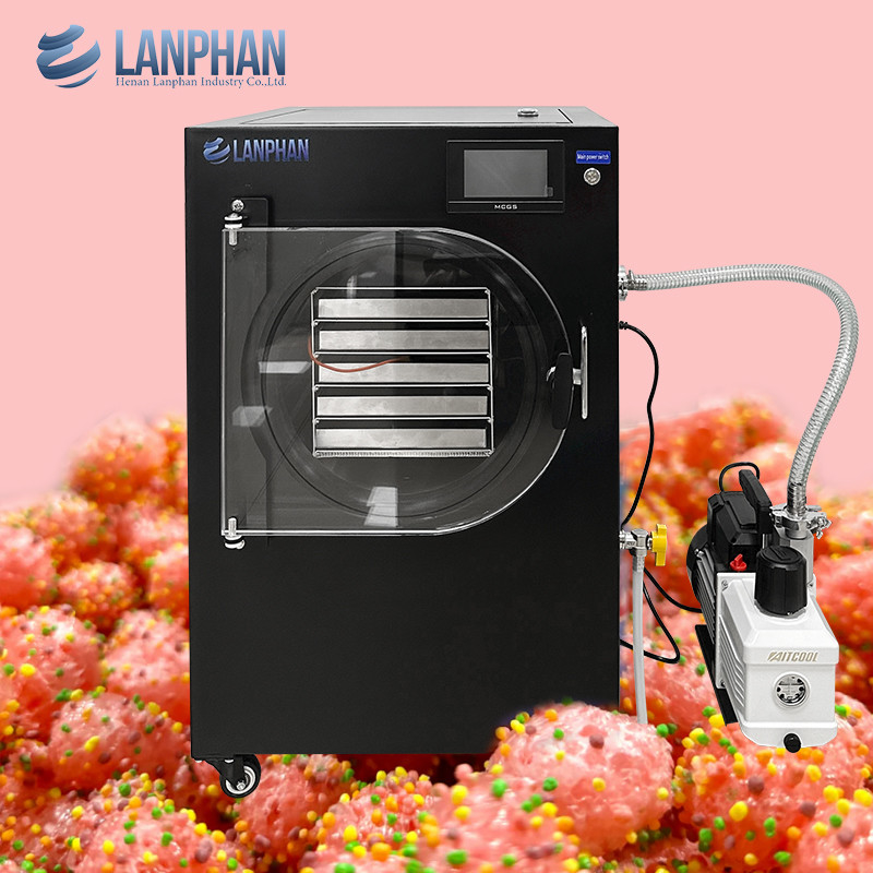 Fast Freeze Drying Machine Freeze Dryer Freezes Dried Candy Food Liquid Vacuum Freeze Drying Equipment