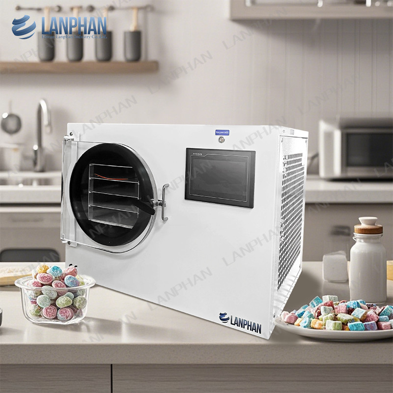 Small Size Food Fruit Milk Pharmaceutical Lyophilizer Freeze Dry Machine For Home