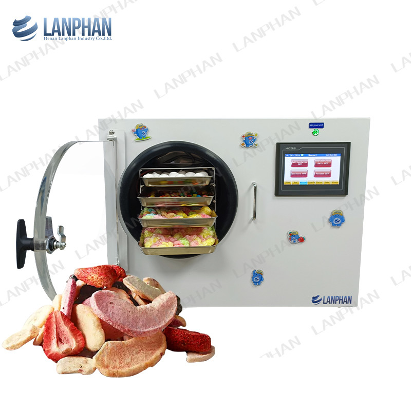2-3kg/Batch Fruit Vegetable Milk Juice Coffee Dryer Machine Freeze Dryer For Home