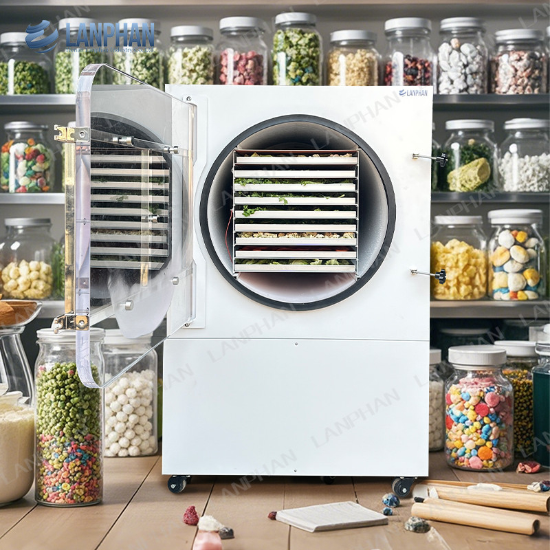 Lanphan Automatic Large Freeze Dryer 5m2 Freeze Dryer Machine For Meat Fruit Vegetables