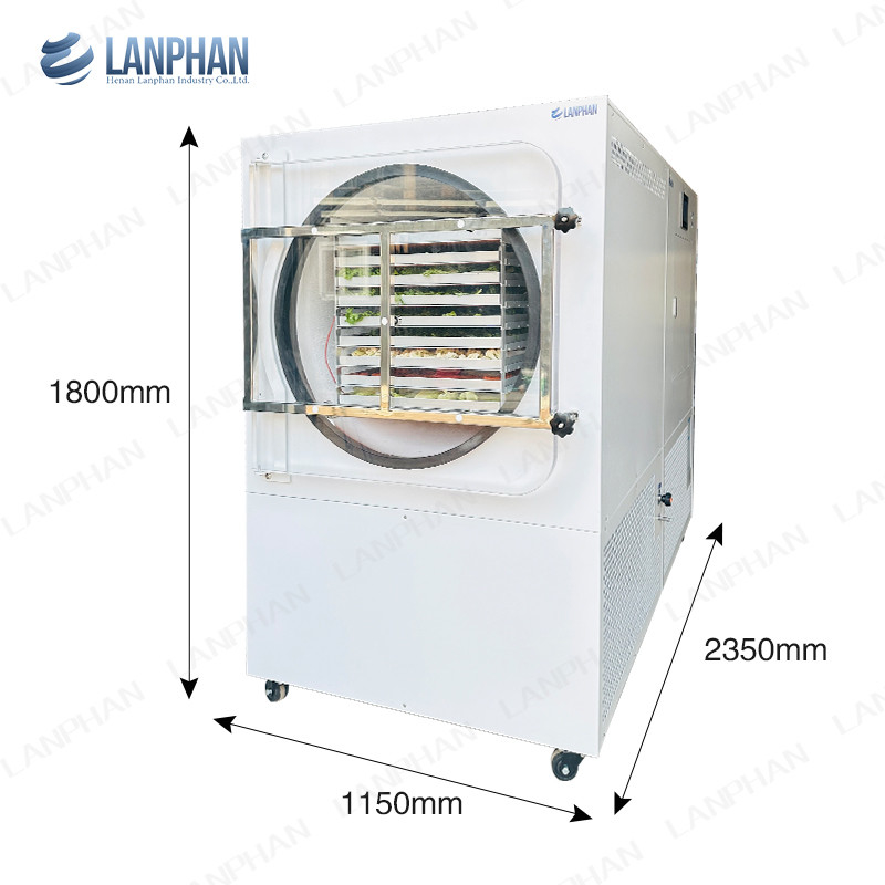 5M2 18 Trays Home Commercial Large Vacuum Freeze Dryer Machine For Food Fruit Vegetables