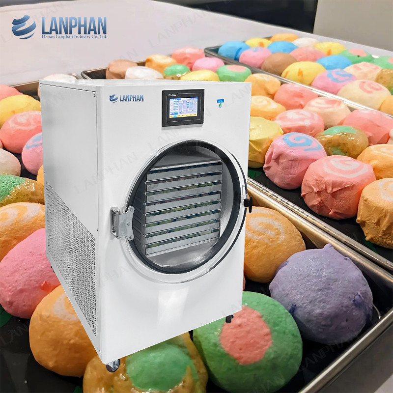 40kg Berries Fruit Vacuum Freeze Dryer Lyophilizer Candy Cucumber 8 Trays Freeze Dry Machine