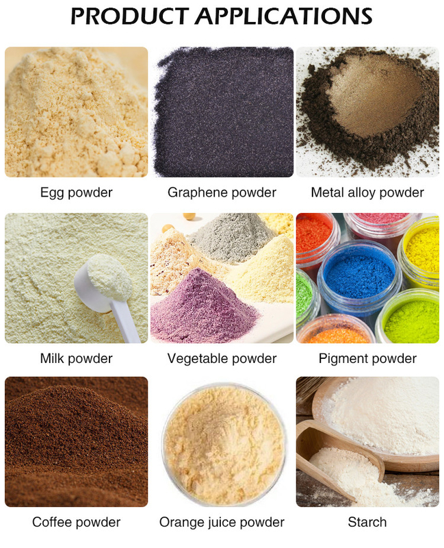 High Efficiency Centrifugal Spray Dryer Milk Powder/Protein/Egg White 10L Spray Drying Machine