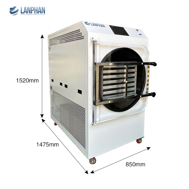 55kg-60kg / Batch 14 Trays Commercial Freeze Drying Machine 4m2 Freeze Dryer For Food