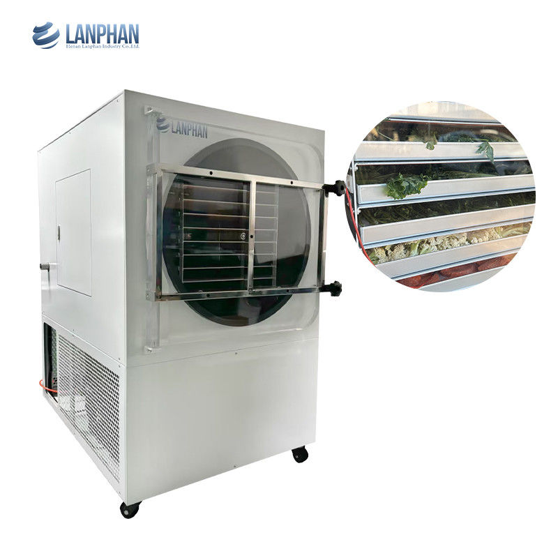 Industrial 60-70kg 18 Trays 5m2 Food Freeze Dryer Machine for Fruit Vegetable Coffee Milk Egg