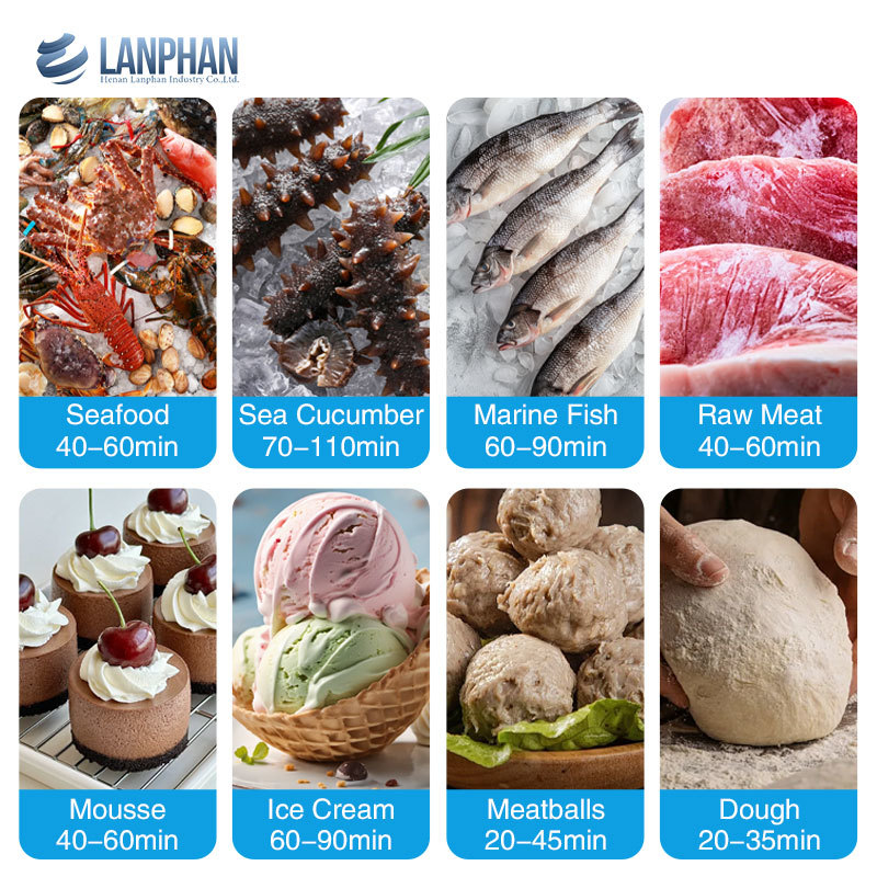 Quick Freezing Machine -80℃ Large Scale 300l Blast Freezer Machine Fish Storage Blast Freezer