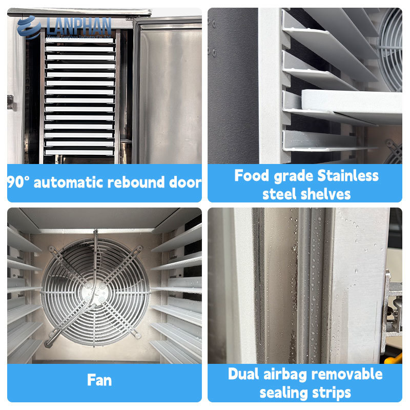 Quick Freezing Machine -80℃ Large Scale 300l Blast Freezer Machine Fish Storage Blast Freezer
