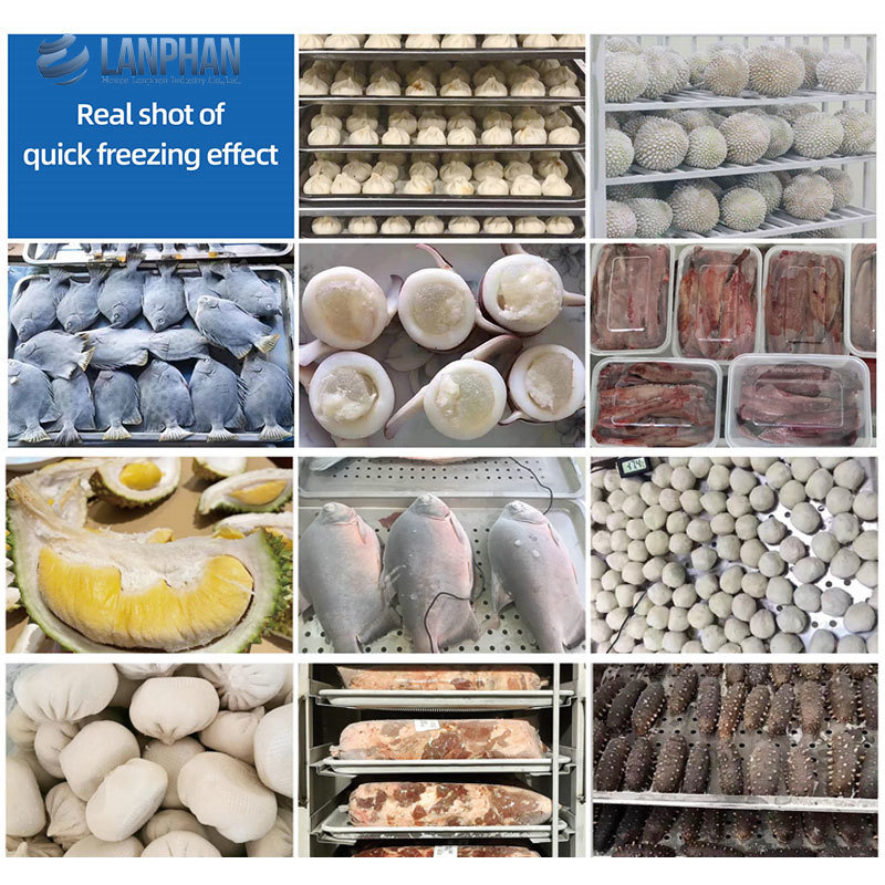 -45℃ 130L Commercial Food Blast Chiller Machine Sale Instant Fish/Chicken Fast/Quick/Blast Freezer