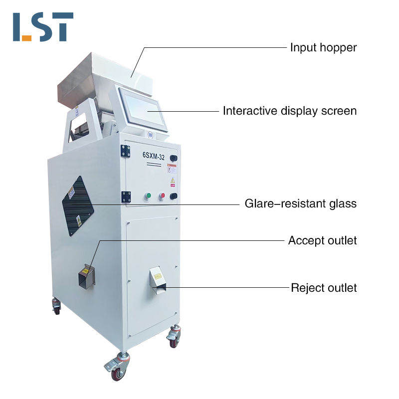 Optical Grain Rice Color Sorter Machine Coffee Beans Shape Sorter Peanut Sorting Machine