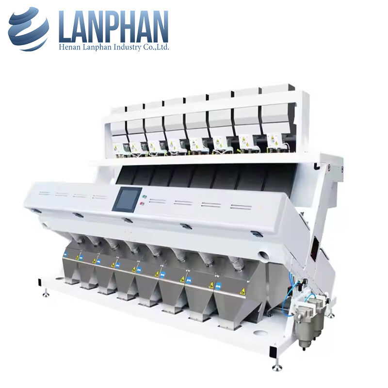 Color Sorter Machine With Ccd Camera For Rice & Grain Processing