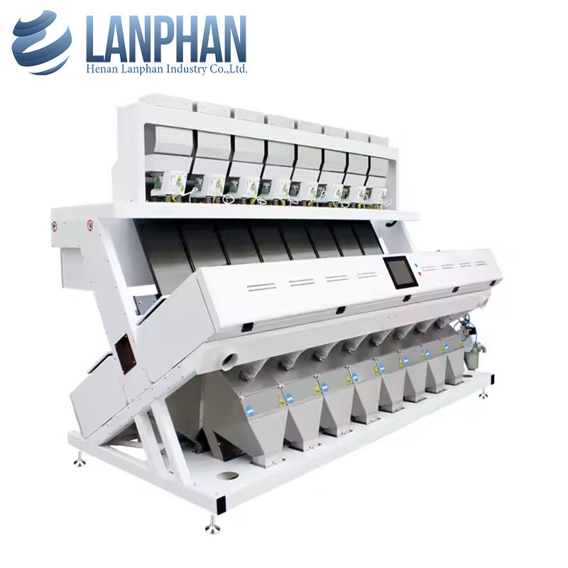 Multi-Channel Optical Color Sorting Machine for Rice, Nuts & Seeds
