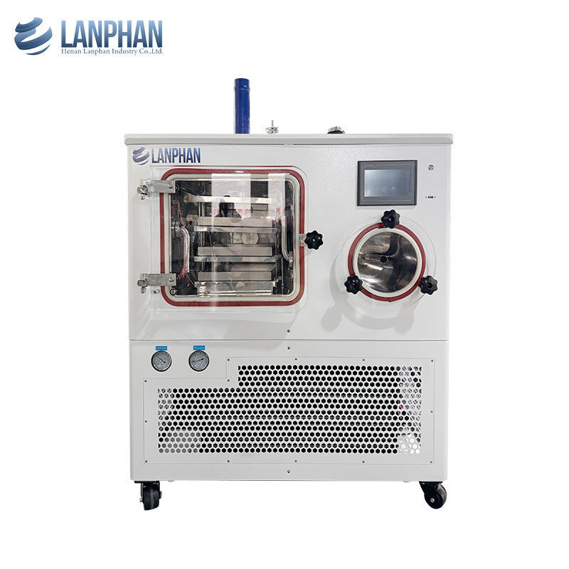 Lab Small Pilot Scale Freeze Dryer Machine Lyophilizer for Vials Taxidermy Meat Fruits Vegetable