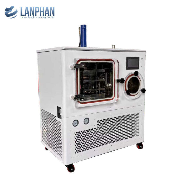Lab Small Pilot Scale Freeze Dryer Machine Lyophilizer for Vials Taxidermy Meat Fruits Vegetable