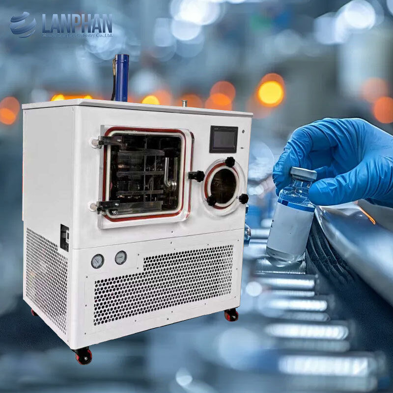 0.3m2 Lab Vacuum Freeze Dryers Pilot Scale Lyophilizer For Vaccine Reagent Vials