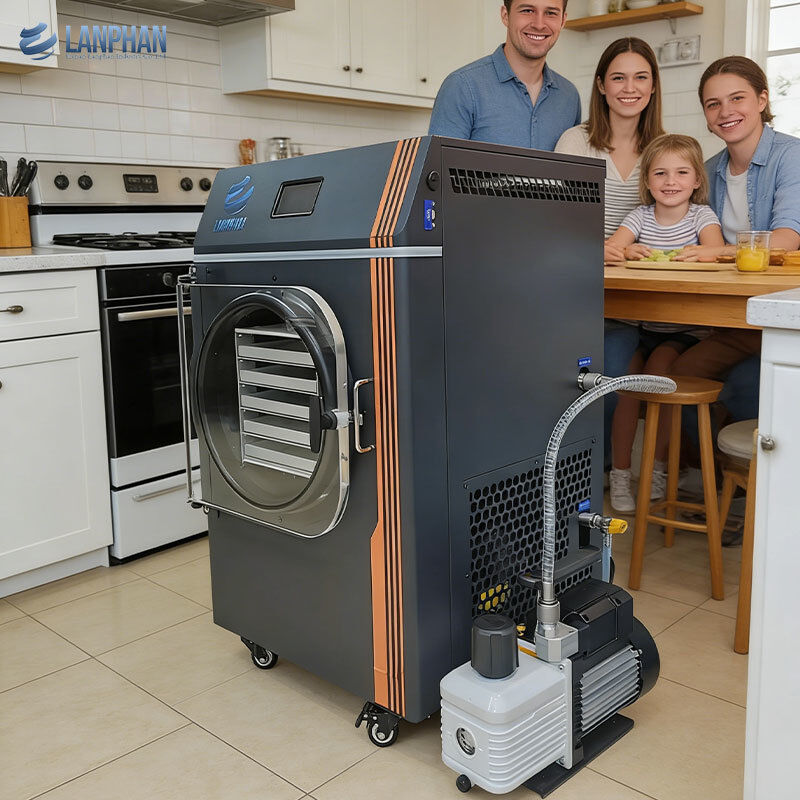 Smart Mini Freeze Dryer with Vacuum Pump Energy-Efficient Lyophilizer for Home Use