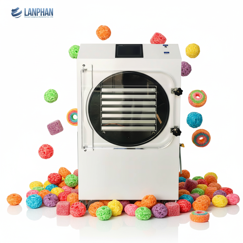 High-Efficiency 14 Trays & 50-55 KG/24H Ice Capacity HFD-35 Freeze Drying Machine