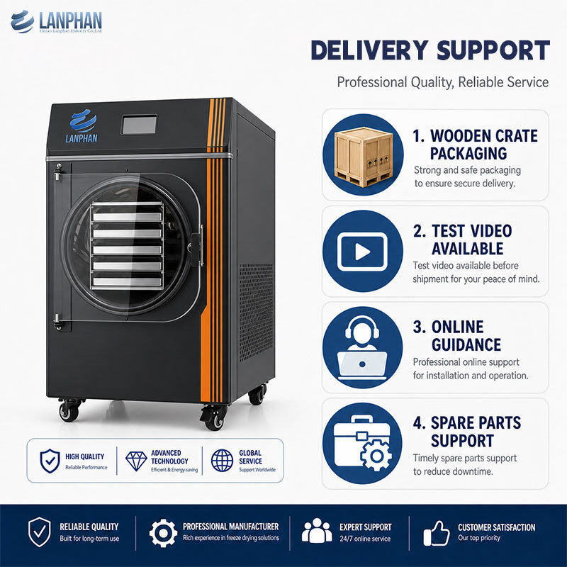 Small Home Freeze Dryer Machine for Freeze-Dried Snacks and Food Storage