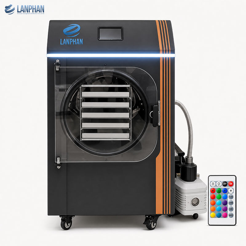 Small Commercial/Home Freeze Dryer Machine for Food Processing and Vacuum Freeze Drying