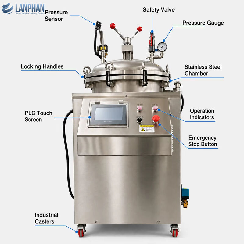 Retort Sterilisation Steam Retort Machine Mini Retort Machine Water Retort Machine