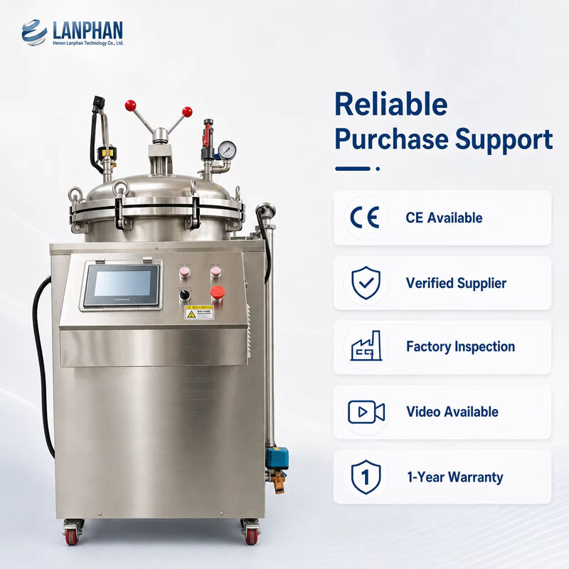 Steam Food Retort Machine Water Bath Retort Steam Sterilizer Canned Goods And Packaged Products