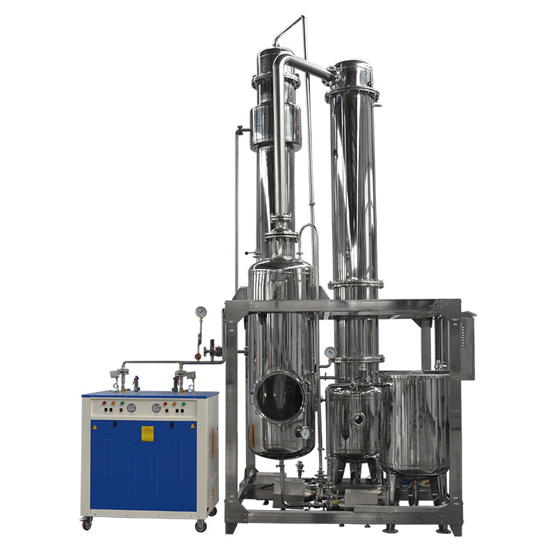 two stage 1m2 Heating Thin Falling Film Evaporator